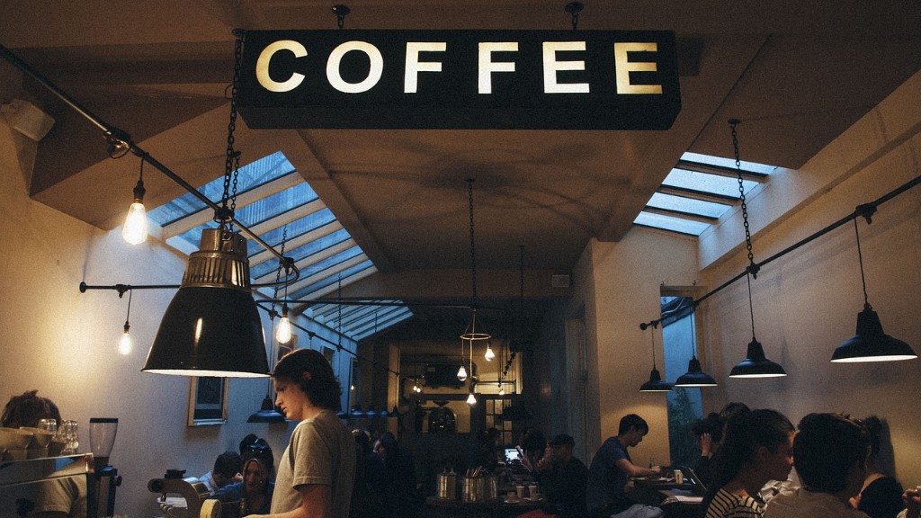 How much does a coffee shop electricity cost?